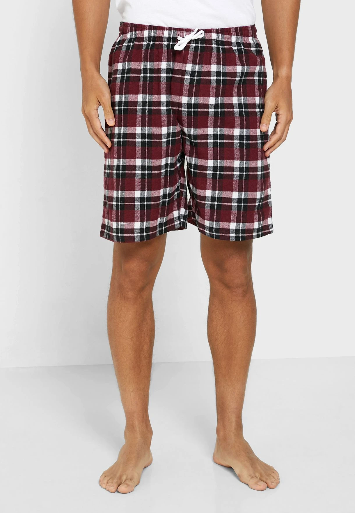 Plaid Nightwear Shorts 3 Plaid Nightwear Shorts