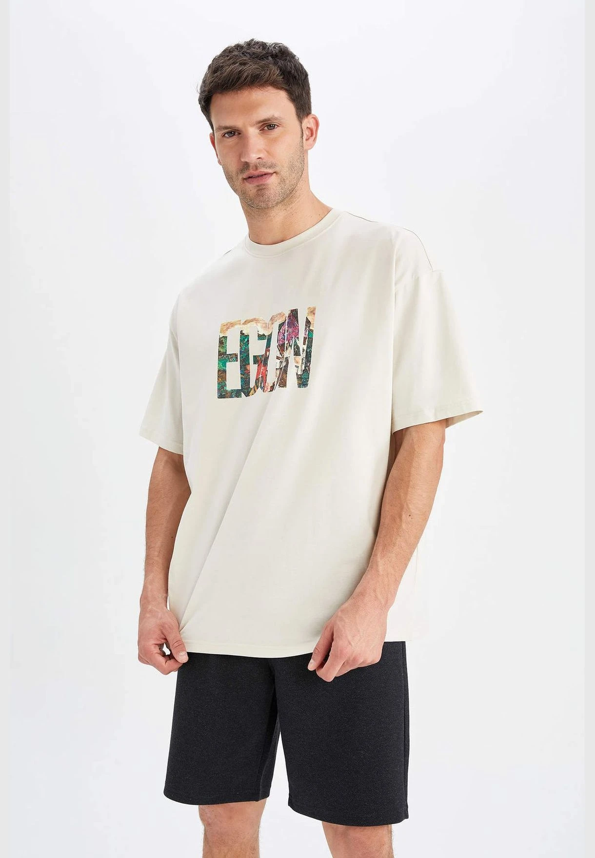 DeFacto Elasticated Tie Waist Mini Short 4 DeFacto Elasticated Tie Waist Mini Short - Image 2