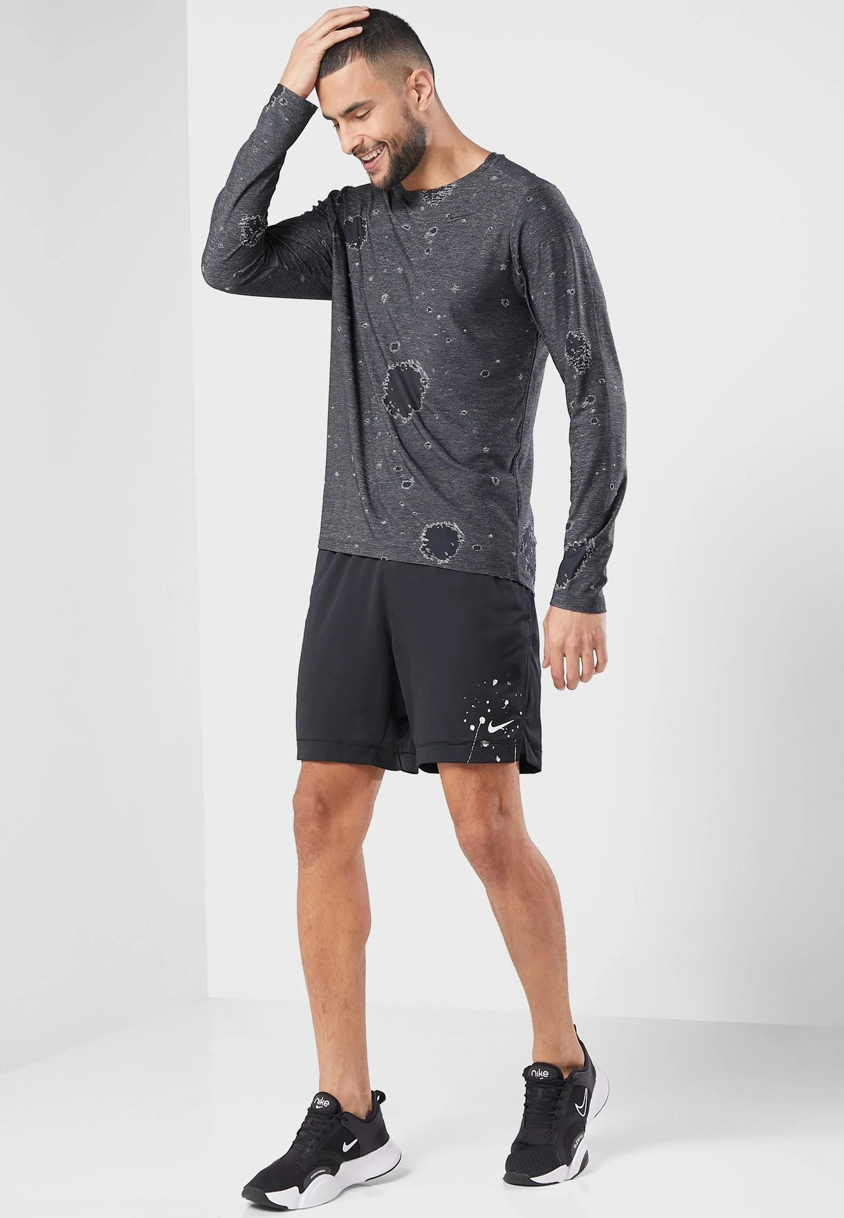 Nike 7" Dri-Fit Knit Dye Shorts 4 Nike 7" Dri-Fit Knit Dye Shorts - Image 2