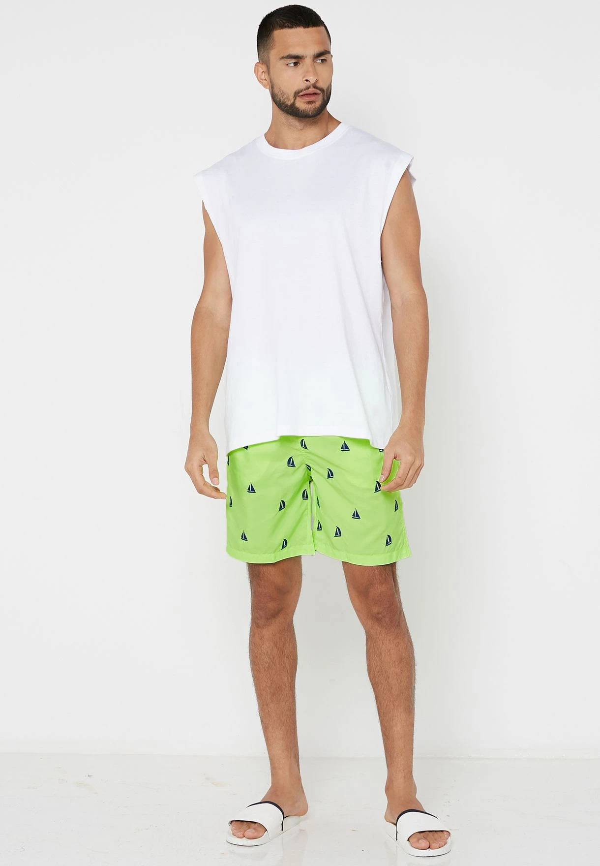 Printed Swim Shorts 4 Printed Swim Shorts - Image 2