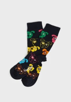 Happy Socks 3 Pack Mixed Dog Crew Socks -Sport Apparel Shop 2 zoom desktop 386