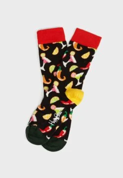 Happy Socks 2 Pack Taco Print Crew Socks 6 Happy Socks 2 Pack Taco Print Crew Socks -Sport Apparel Shop 2 zoom desktop 414