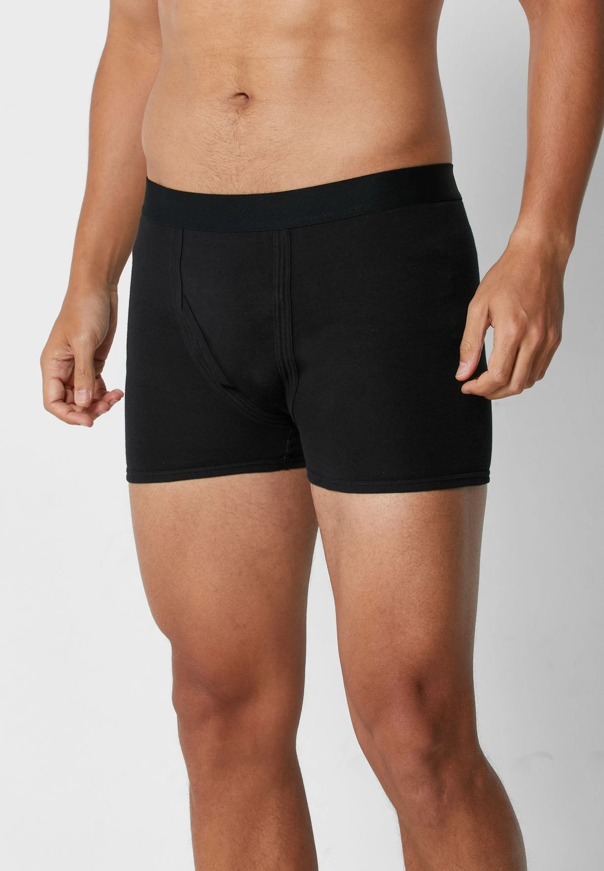 5 Pack Contrast Band Trunks With Antibacterial Finish 4 5 Pack Contrast Band Trunks With Antibacterial Finish - Image 2