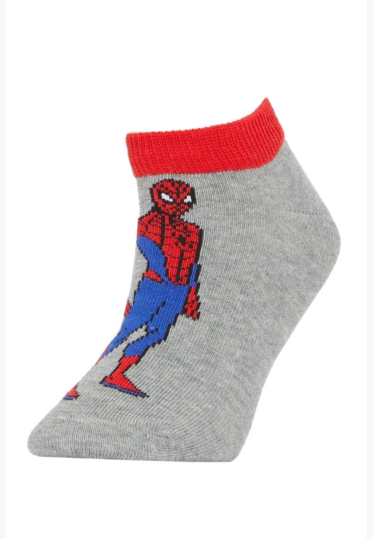 DeFacto 3 Pack Spiderman Print Ankle Socks 4 DeFacto 3 Pack Spiderman Print Ankle Socks - Image 2