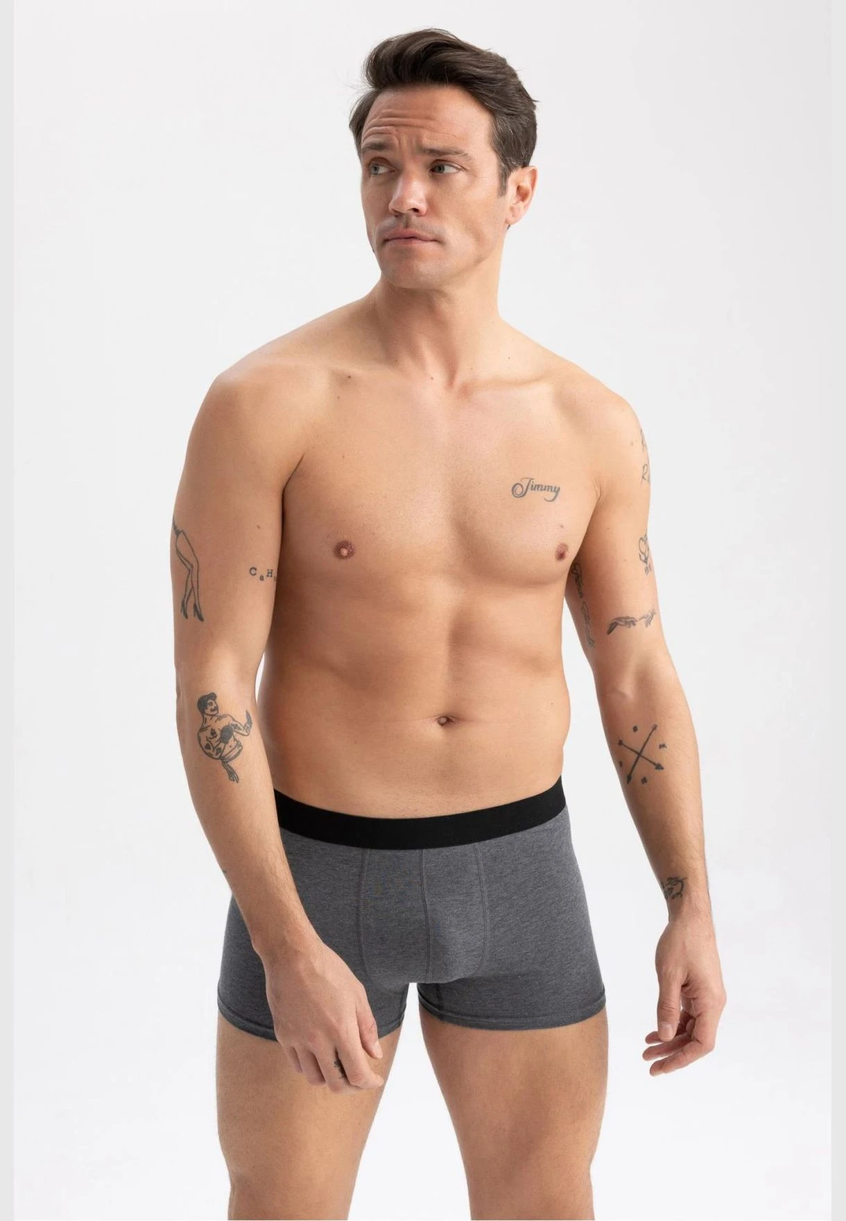 DeFacto Regular Hem Knitted Boxers 4 DeFacto Regular Hem Knitted Boxers - Image 2