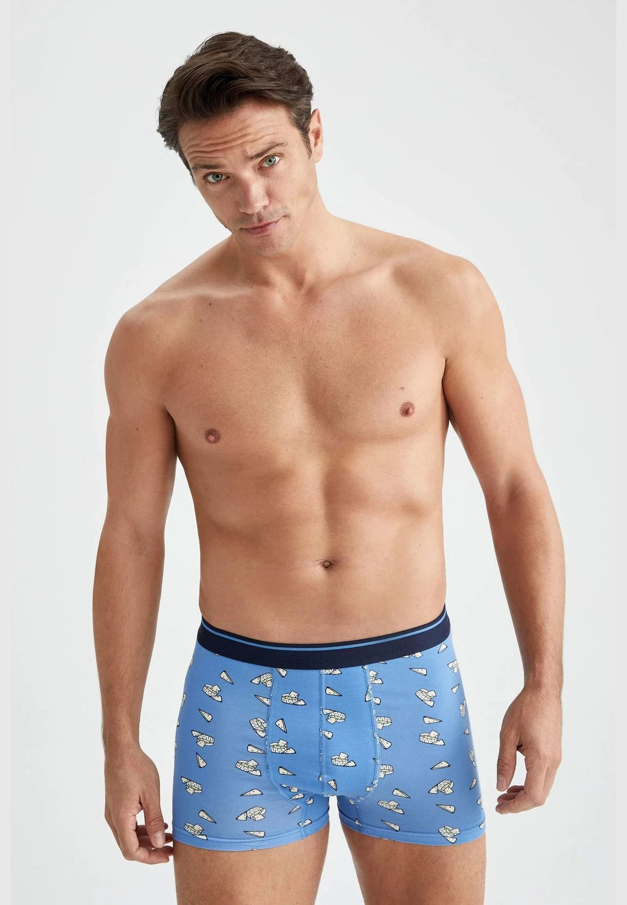 DeFacto 2 Pack Man Underwear Knitted Boxer 4 DeFacto 2 Pack Man Underwear Knitted Boxer - Image 2