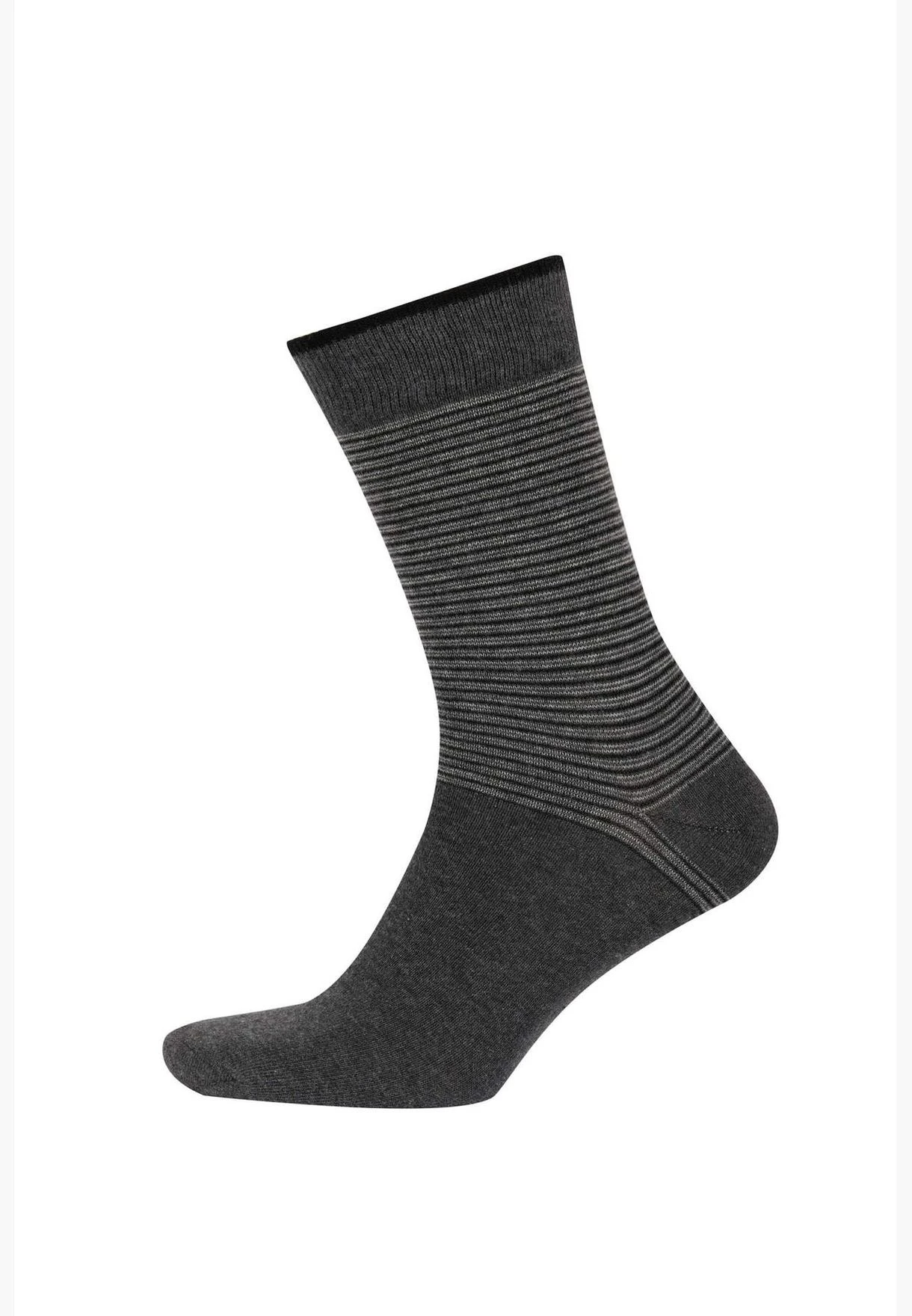 DeFacto 3 Pack Printed Long Socks 4 DeFacto 3 Pack Printed Long Socks - Image 2