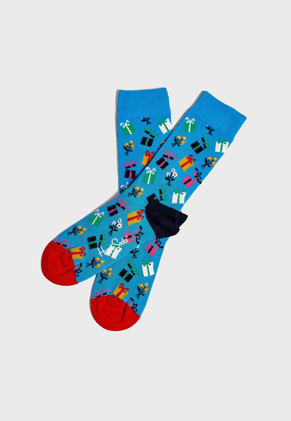 Happy Socks Gifts Print Crew Socks 4 Happy Socks Gifts Print Crew Socks - Image 2