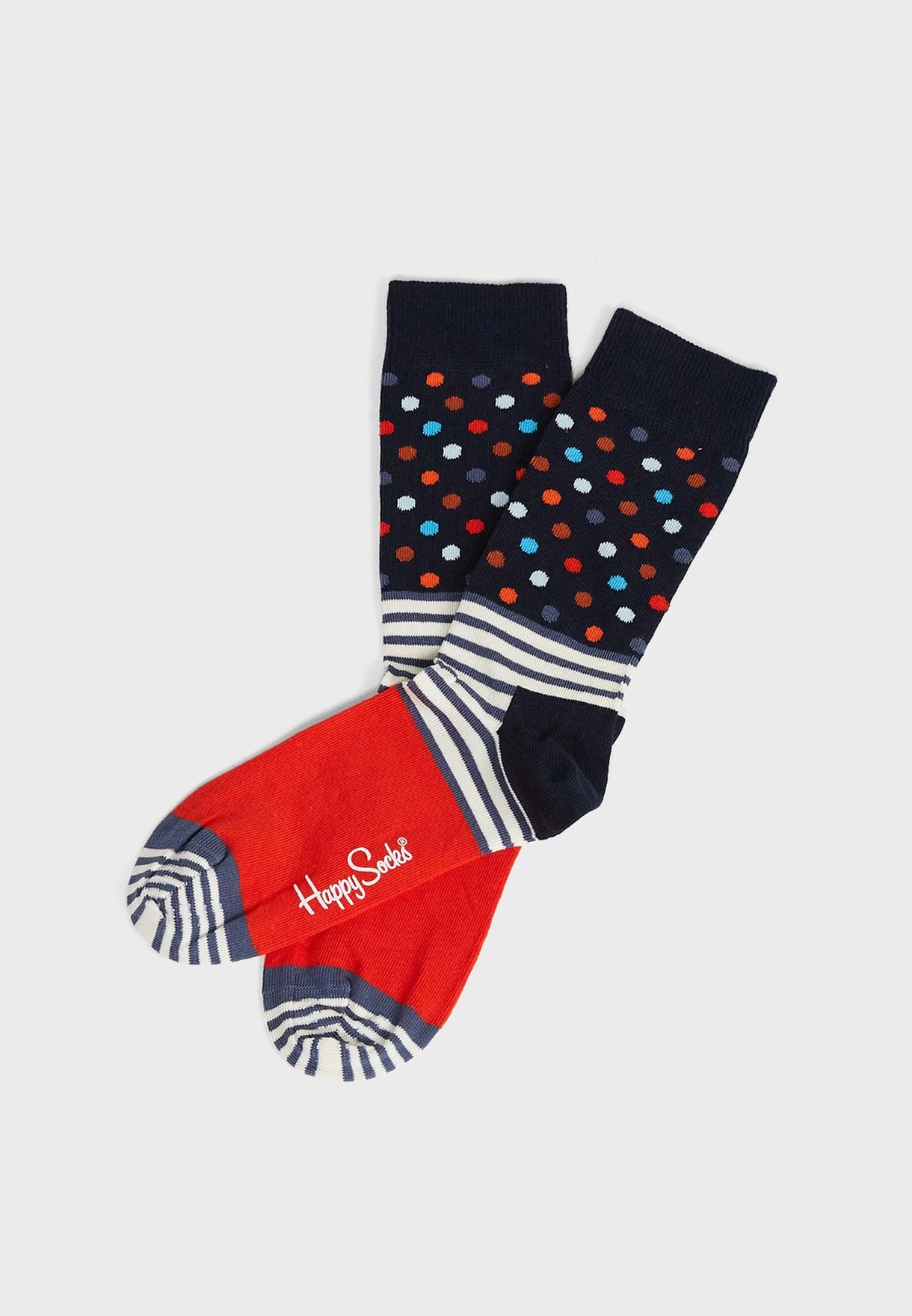 Happy Socks Stripes And Dots Crew Socks 4 Happy Socks Stripes And Dots Crew Socks - Image 2
