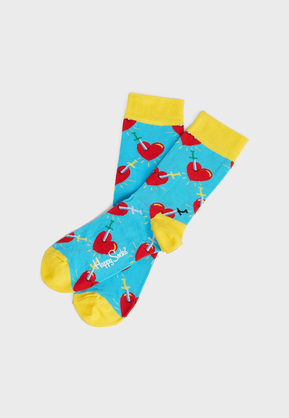 Happy Socks Broken Heart Crew Socks 4 Happy Socks Broken Heart Crew Socks - Image 2