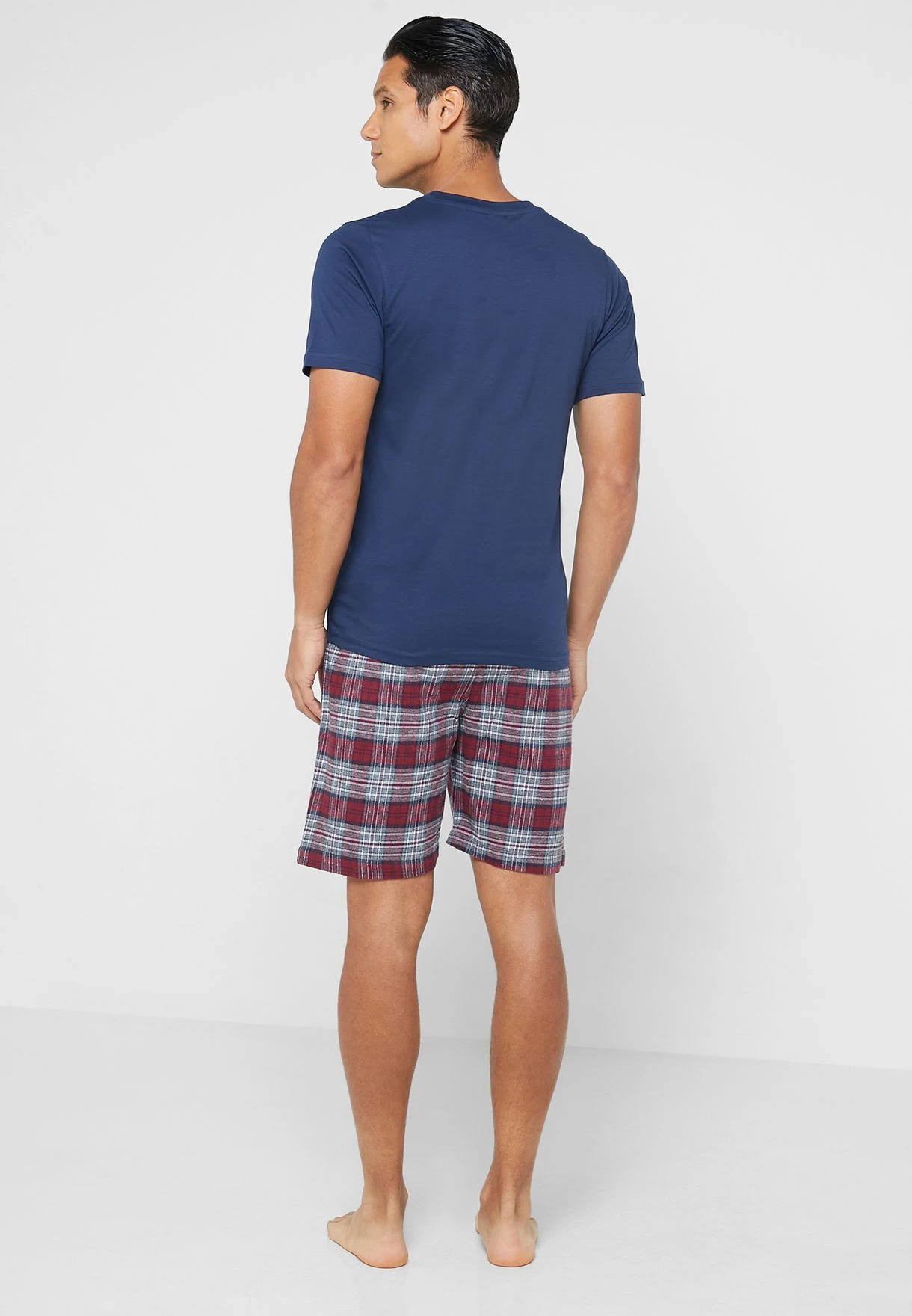 Check Shorts Nightwear Set 4 Check Shorts Nightwear Set - Image 2