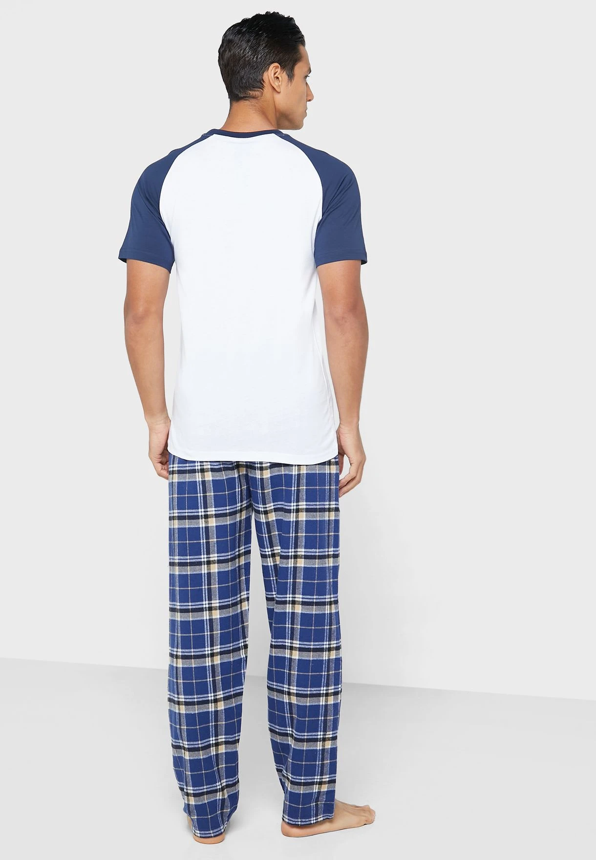 Check Bottom Nightwear Set 4 Check Bottom Nightwear Set - Image 2