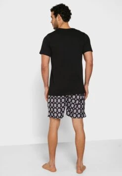 Skull Printed Shorts And T-Shirt Set -Sport Apparel Shop 2 zoom desktop 755