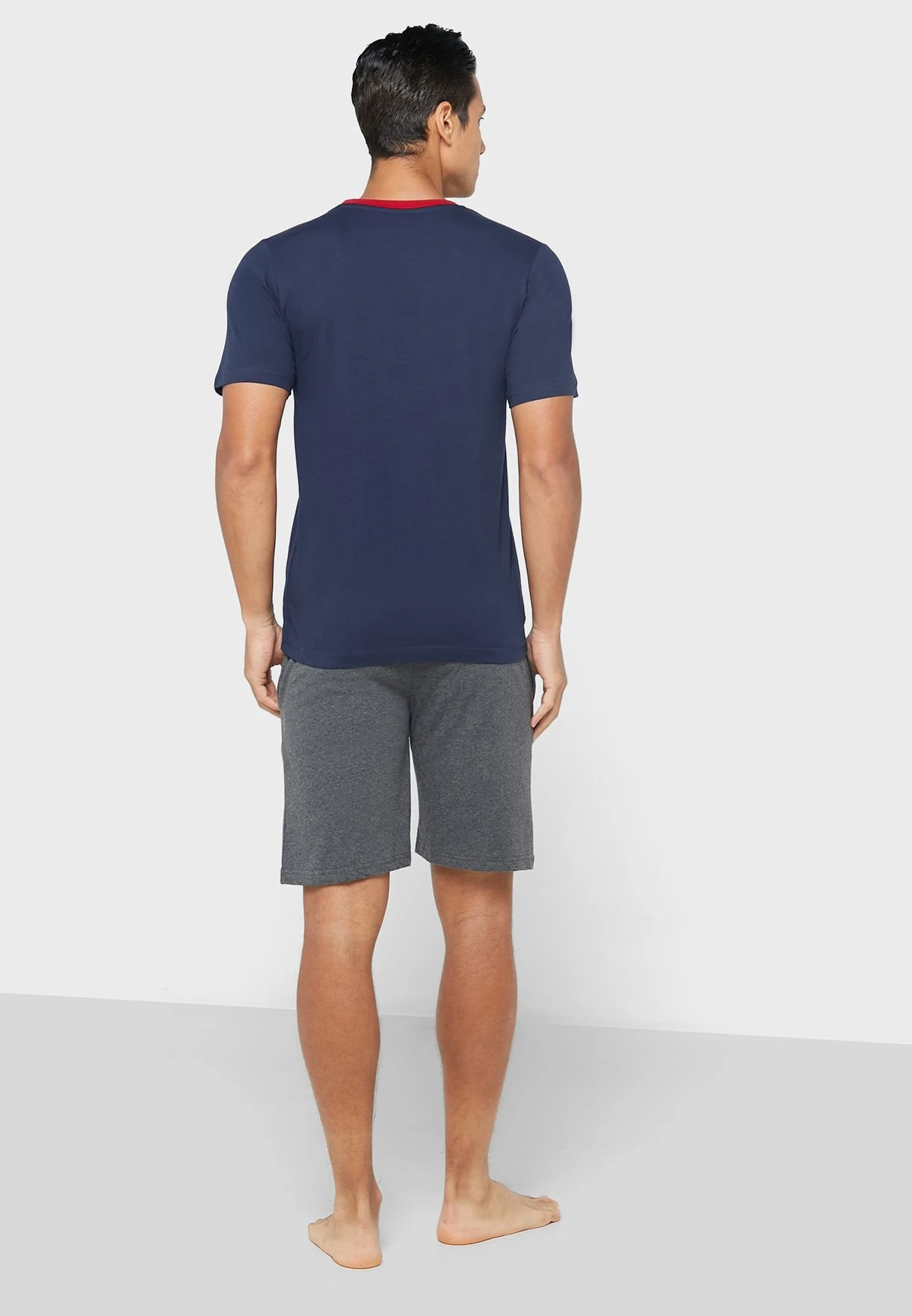 Contrast Collar Nightwear Set 4 Contrast Collar Nightwear Set - Image 2