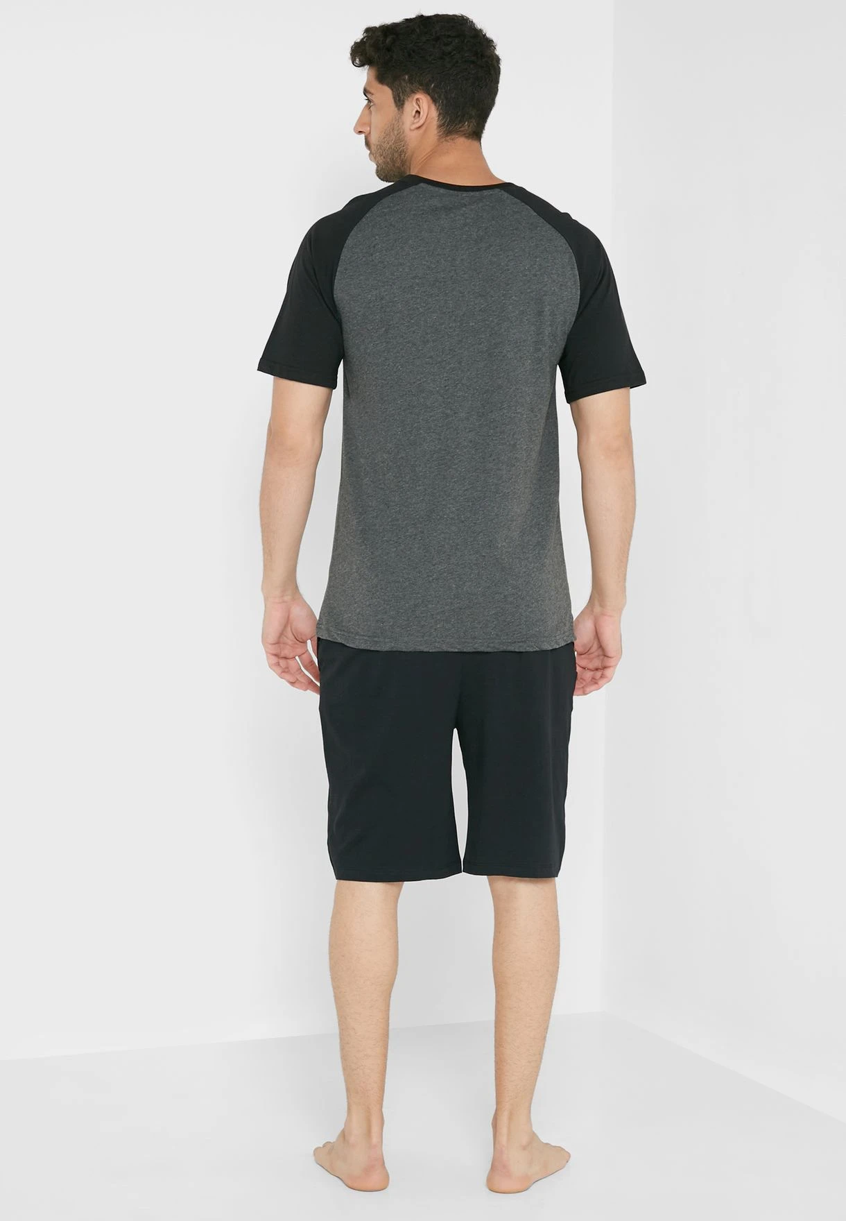 Chest Pocket Pyjama Shorts Set 4 Chest Pocket Pyjama Shorts Set - Image 2