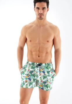 Leaf Print Shorts 7 Leaf Print Shorts -Sport Apparel Shop 3 zoom desktop 101