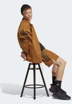 ADIDAS 3 Stripe Future Icons Shorts -Sport Apparel Shop 3 zoom desktop 140