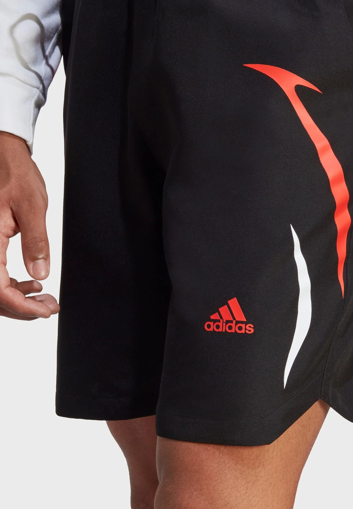 ADIDAS Colour Block Woven Shorts 5 ADIDAS Colour Block Woven Shorts - Image 3