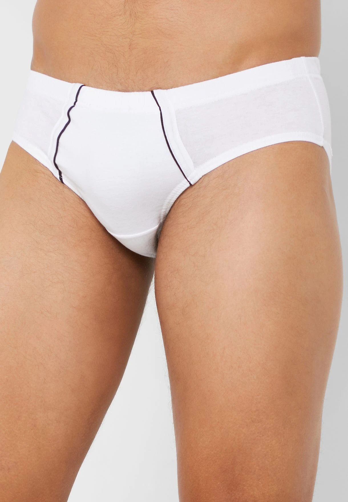 5 Pack Tab On Waist French Briefs With Antibacterial Finish 5 5 Pack Tab On Waist French Briefs With Antibacterial Finish - Image 3