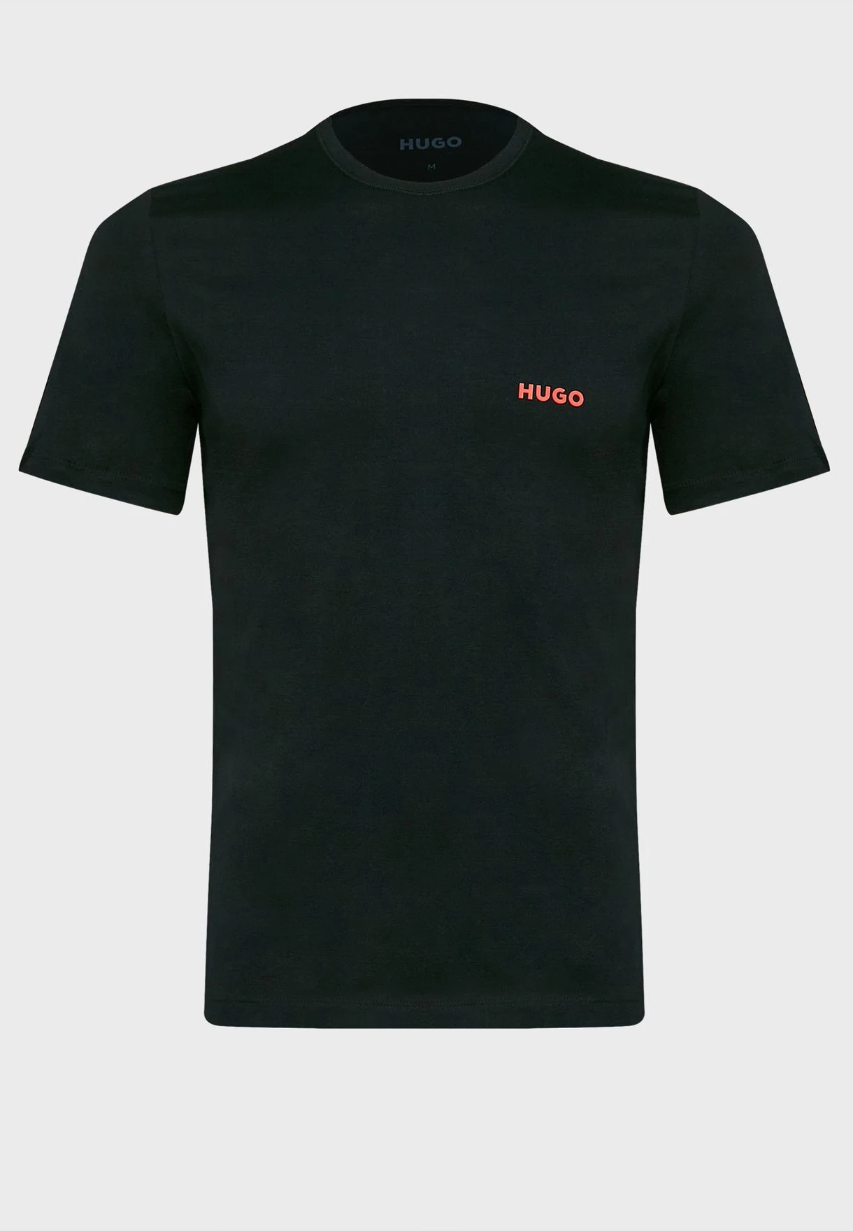 Hugo 3 Pack Logo Crew Neck T-Shirts 5 Hugo 3 Pack Logo Crew Neck T-Shirts - Image 3