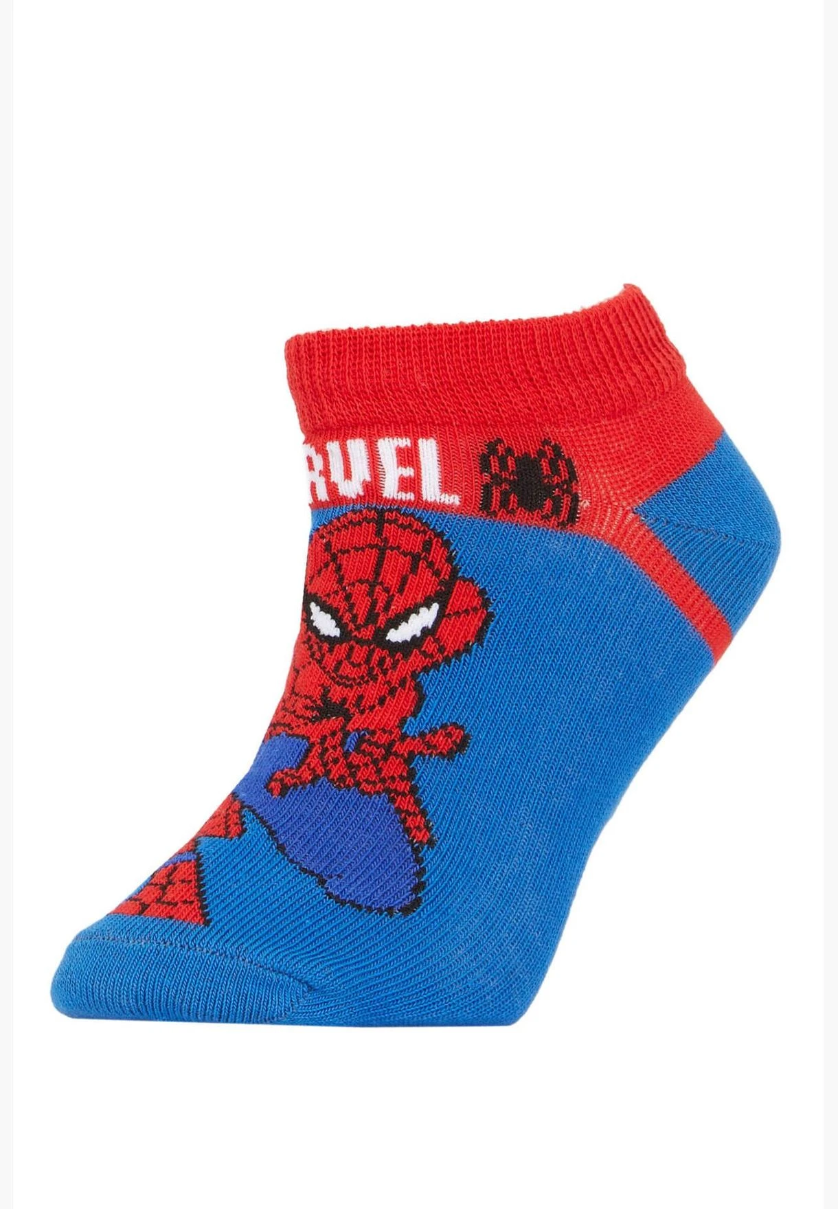 DeFacto 3 Pack Spiderman Print Ankle Socks 5 DeFacto 3 Pack Spiderman Print Ankle Socks - Image 3