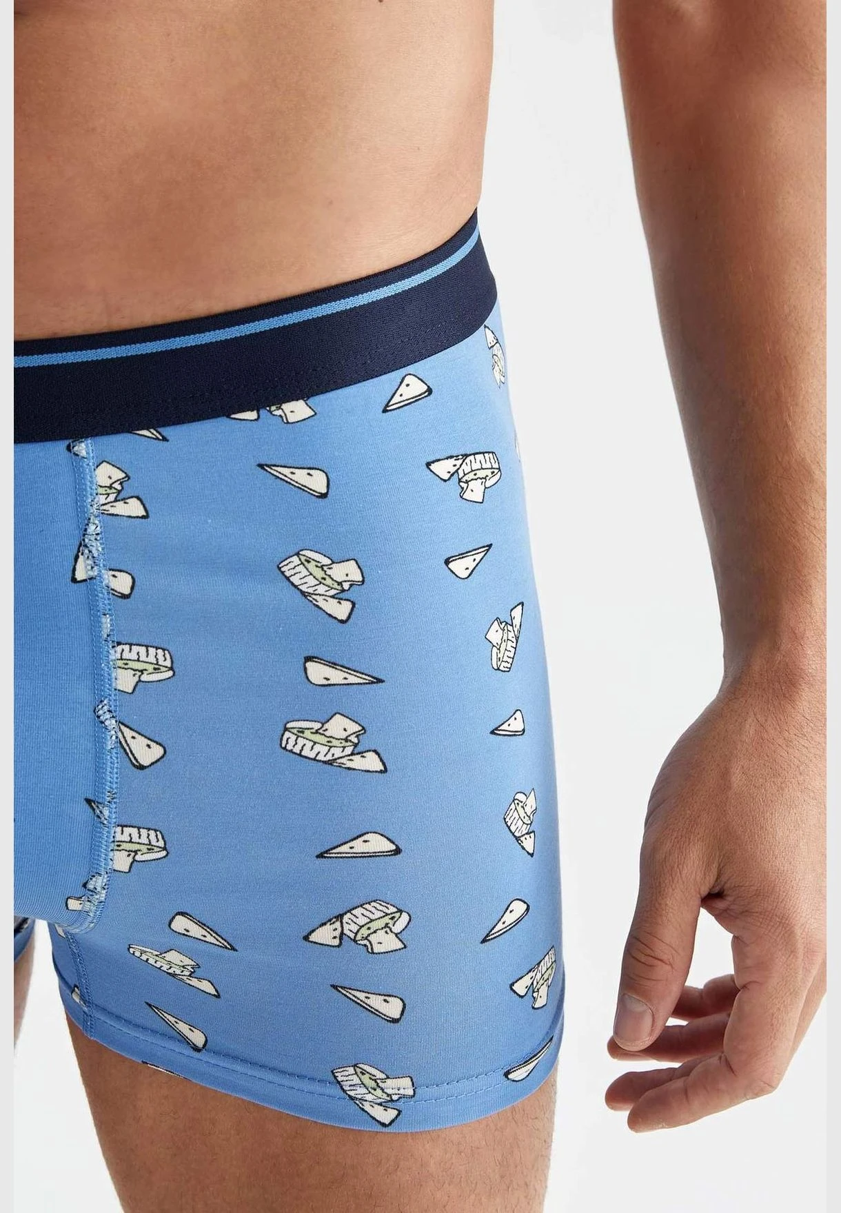 DeFacto 2 Pack Man Underwear Knitted Boxer 5 DeFacto 2 Pack Man Underwear Knitted Boxer - Image 3