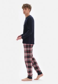 Checked Cuffed Pyjama -Sport Apparel Shop 3 zoom desktop 665