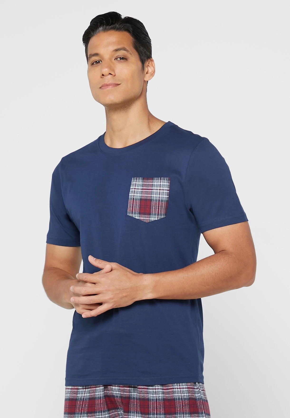 Check Shorts Nightwear Set 5 Check Shorts Nightwear Set - Image 3