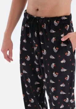 Hedgehog Print Pyjama Pants -Sport Apparel Shop 3 zoom desktop 689
