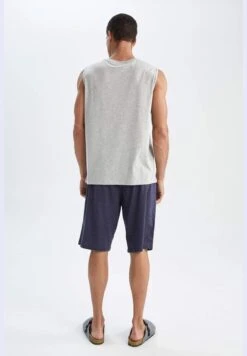 DeFacto 2 Pack Man Regular Fit Crew Neck Sleeveless Homewear Knitted Sets -Sport Apparel Shop 3 zoom desktop 763