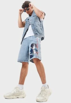 Naruto Denim Shorts -Sport Apparel Shop 3 zoom desktop 78