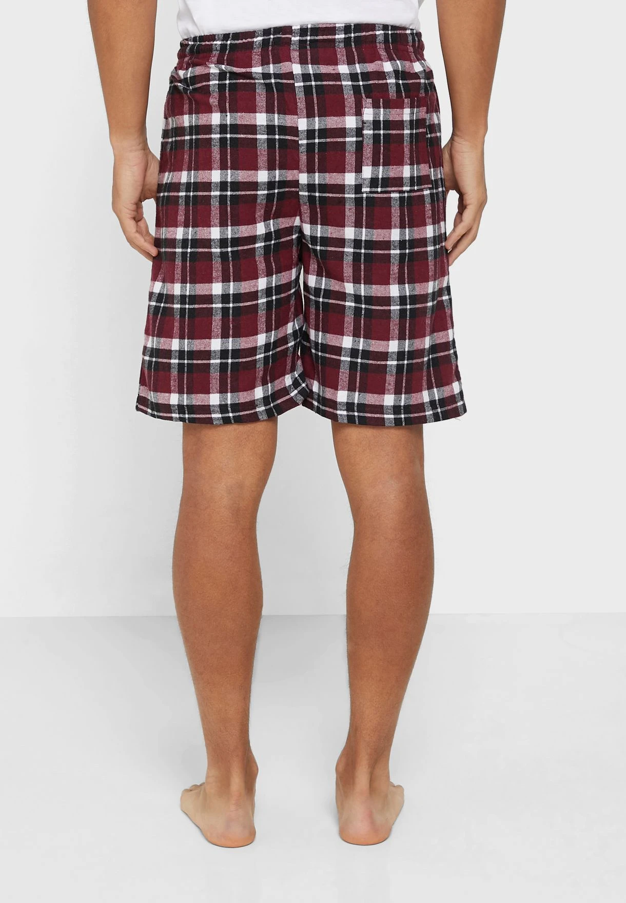 Plaid Nightwear Shorts 5 Plaid Nightwear Shorts - Image 3