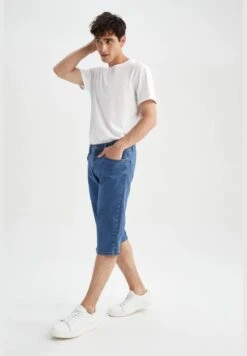 DeFacto Man Regular Fit Denim Bermuda -Sport Apparel Shop 4 zoom desktop 296