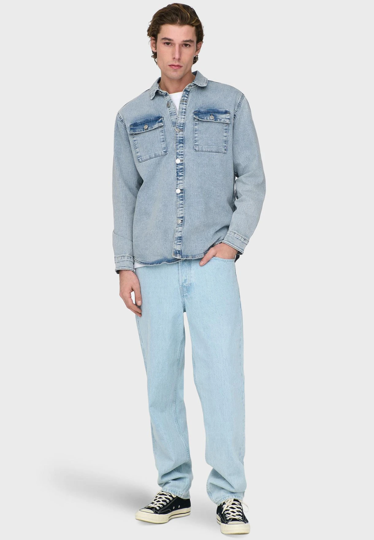 Only & Sons Essential Relaxed Fit Jacket 6 Only & Sons Essential Relaxed Fit Jacket - Image 4