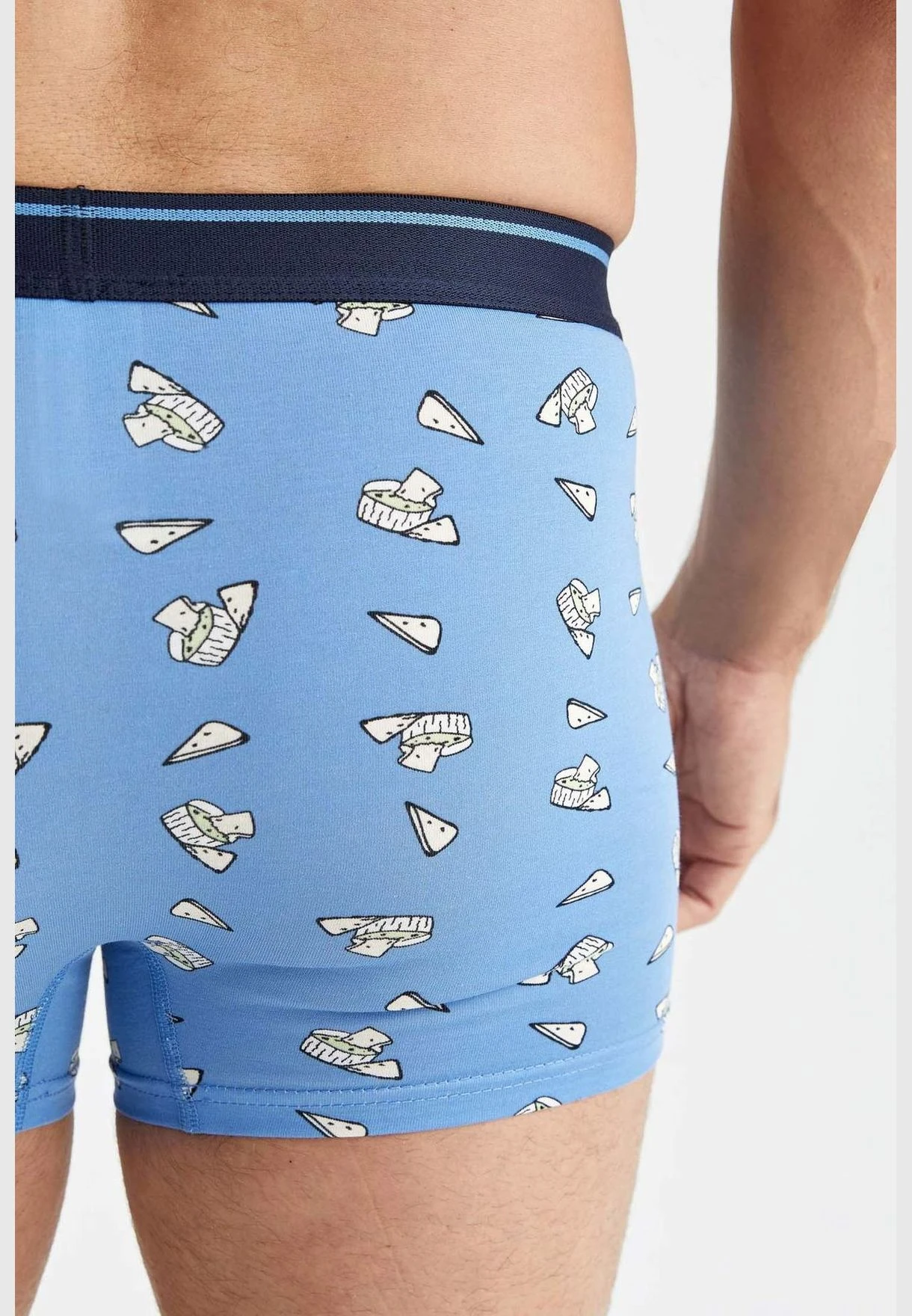 DeFacto 2 Pack Man Underwear Knitted Boxer 6 DeFacto 2 Pack Man Underwear Knitted Boxer - Image 4