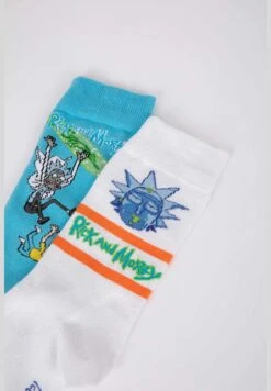 DeFacto 2 Pack Man Rick And Morty Licenced Socks -Sport Apparel Shop 4 zoom desktop 509
