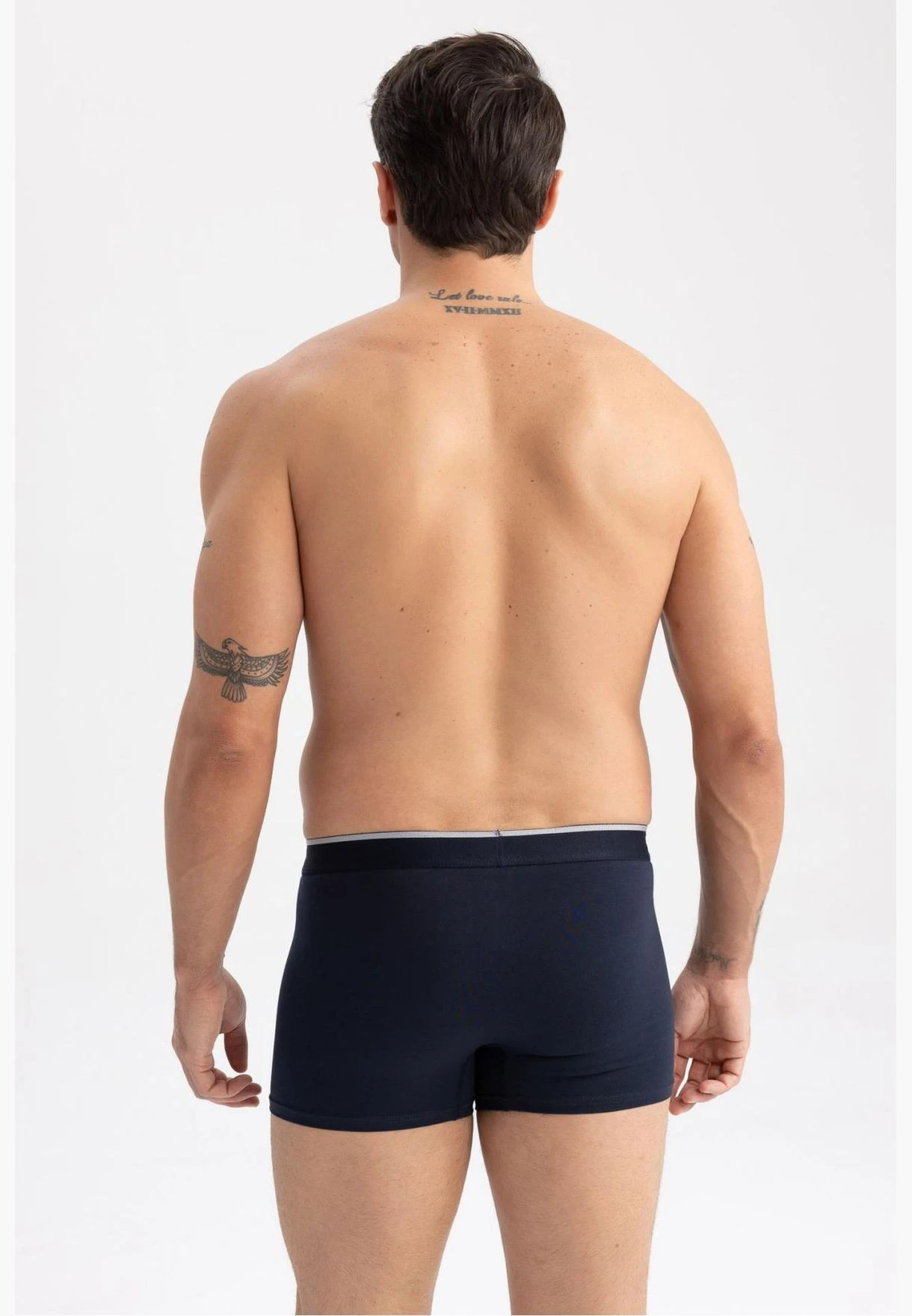 DeFacto Standard Hem Regular Fit Knitted Boxers 6 DeFacto Standard Hem Regular Fit Knitted Boxers - Image 4