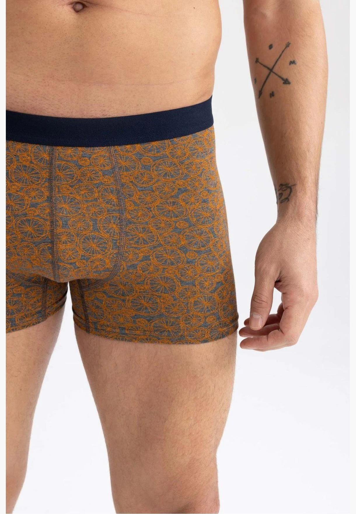 DeFacto Patterned Stretch Boxers (3 Pack) 6 DeFacto Patterned Stretch Boxers (3 Pack) - Image 4