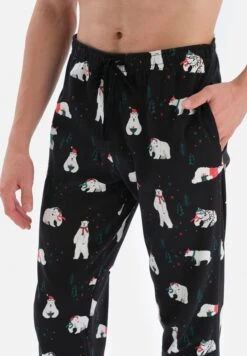 Polar Bear Print Pyjama Set -Sport Apparel Shop 4 zoom desktop 613