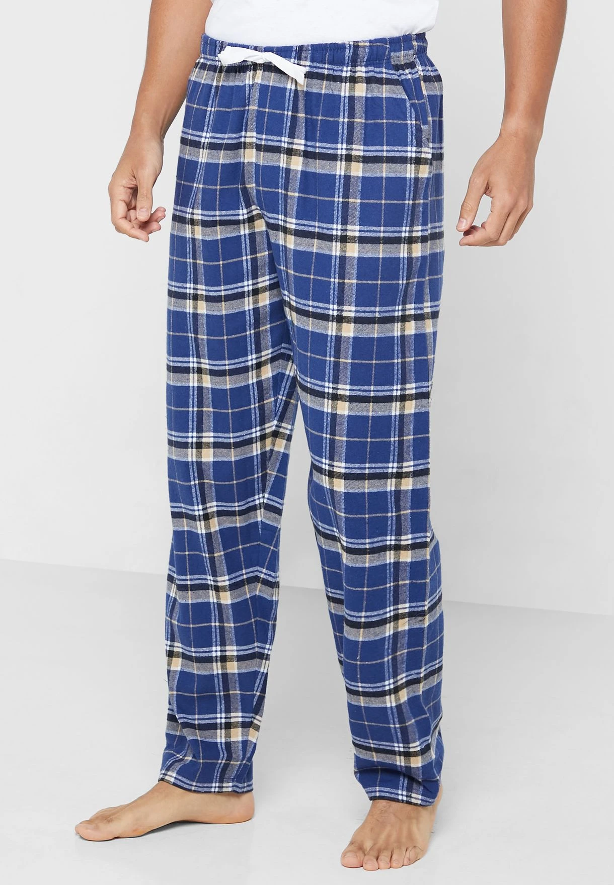 Check Bottom Nightwear Set 6 Check Bottom Nightwear Set - Image 4