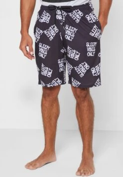 Sleepy Vibes Only Pyjama Shorts Set 10 Sleepy Vibes Only Pyjama Shorts Set -Sport Apparel Shop 4 zoom desktop 629