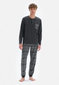 Aztec Print Pyjama Set -Sport Apparel Shop 4 zoom desktop 667