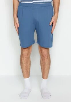 Trendyol Stripe Crew Neck T-Shirt And Shorts Set -Sport Apparel Shop 4 zoom desktop 677