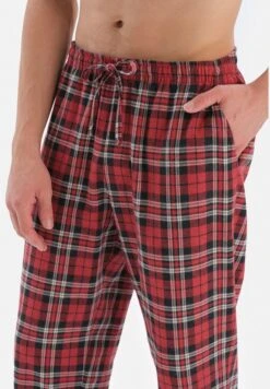 Deer Print Checked Pyjama Set -Sport Apparel Shop 4 zoom desktop 707