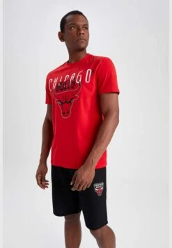 DeFacto Man NBA Chicago Bulls Licenced Knitted Short -Sport Apparel Shop 5 zoom desktop 139