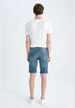 DeFacto Man Skinny Fit Denim Bermuda 14 DeFacto Man Skinny Fit Denim Bermuda -Sport Apparel Shop 5 zoom desktop 191