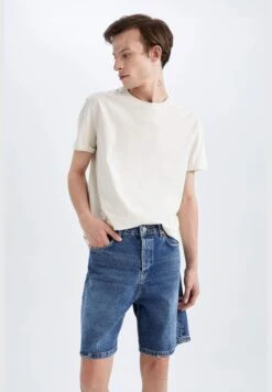 DeFacto Man Dad Fit Denim Bermuda -Sport Apparel Shop 5 zoom desktop 194