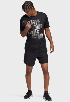 ADIDAS Hiit D4M Logo Shorts -Sport Apparel Shop 5 zoom desktop 2