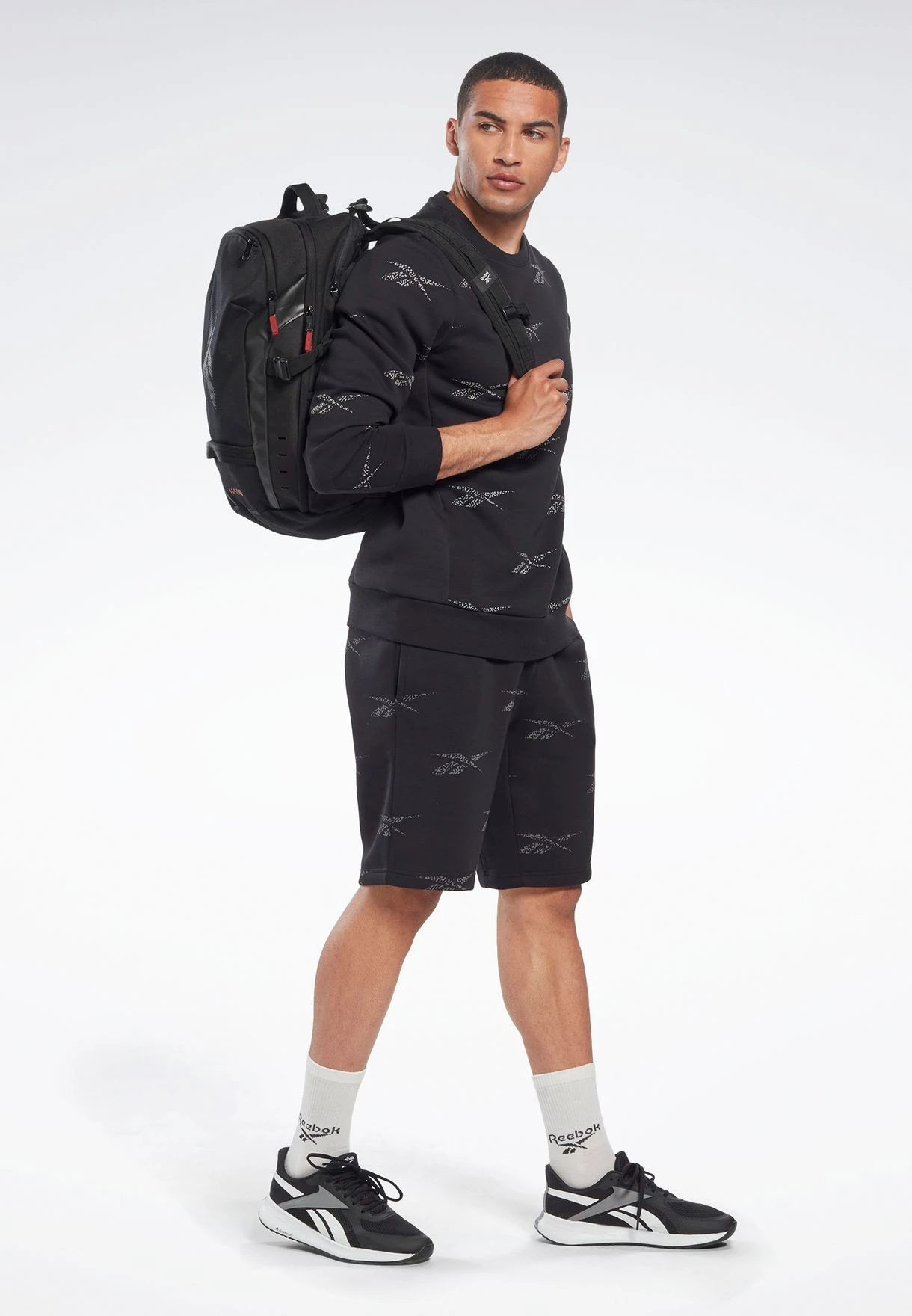 Reebok Logo Aop Shorts 7 Reebok Logo Aop Shorts - Image 5