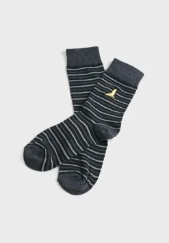 BRAVE SOUL 5 Pack Embroidered Logo Socks 12 BRAVE SOUL 5 Pack Embroidered Logo Socks -Sport Apparel Shop 5 zoom desktop 225